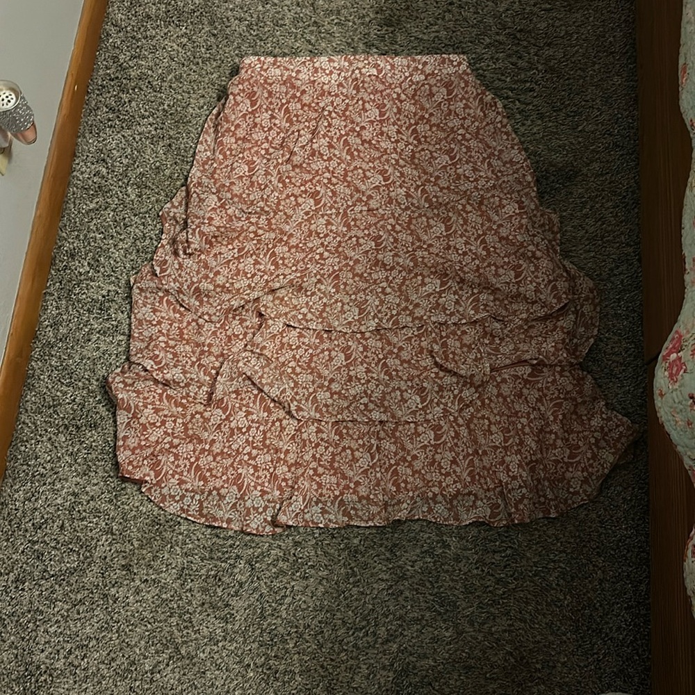 Maurices women’s 3 tier skirt size large